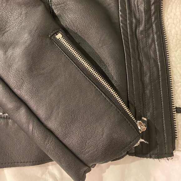 Vegan Leather Jacket - Picture 6 of 10